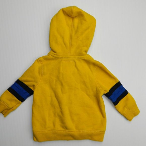 Oshkosh B'Gosh Boys 6 Month Yellow Full Zip Hoodie - Picture 6 of 8